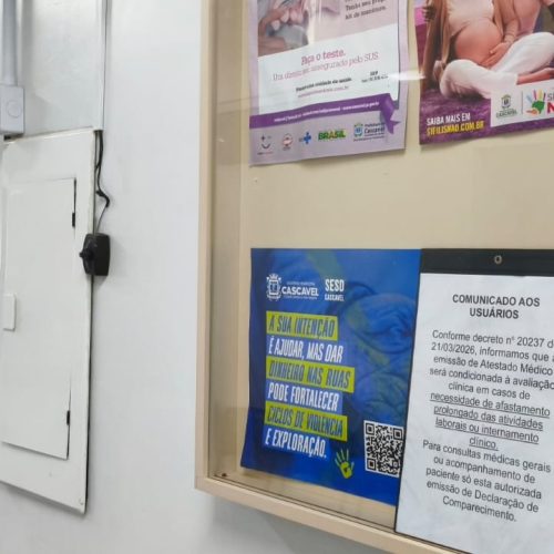 Cascavel registra queda de 10 mil atestados com a implementação de nova norma na saúde