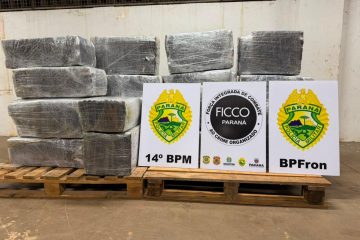 Caminhão carregado com trigo revela surpreendente contrabando de 730 kg de maconha em Foz do Iguaçu