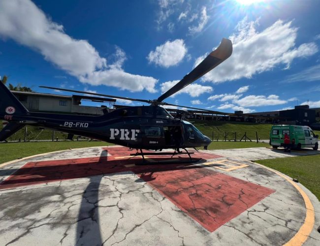 Ação aérea salvadora viabiliza transplante de fígado para paciente em Foz do Iguaçu